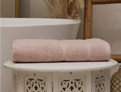 Полотенце махровое TAC DORA ROSE светло-розовое 50х90