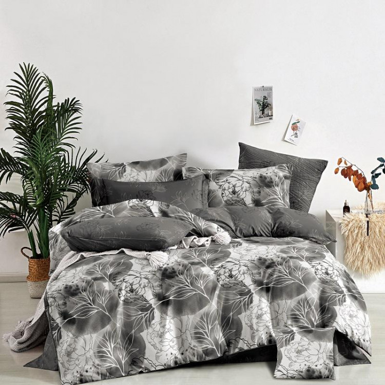 Постельное белье из микросатина TANGO лайтинс 50х70 (2шт) 2-спальное