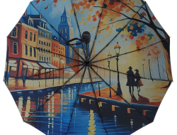 Зонт STEKI AME полный автомат усиленный ART зеленый