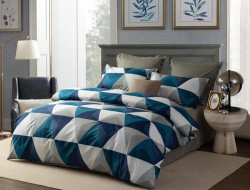 Постельное белье из печатного сатина SAILID B-224-4 семейное