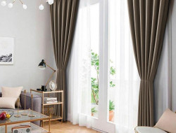 Комплект штор из рогожки TANGO NATURE N-04 150х272 (2шт)