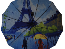 Зонт STEKI AME полный автомат усиленный ART синий