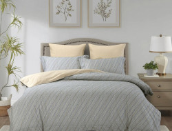 Постельное белье из фланели ASABELLA Диагональ 50х70 (1шт) и 70х70 (1шт) 1,5-спальное