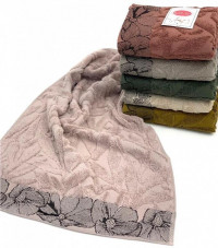 Набор полотенец махровых хлопковых KARVEN H5109 BEGONYA 50х90 (6шт)