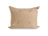 Подушка из верблюжьей шерсти стеганая Легкие Сны ВЕРБИ 50х68 средняя