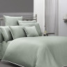 Постельное белье из сатина де люкс SAREV N076 SARTORIA V13-YESIL 50х70 (4шт) евро