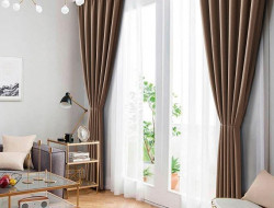 Комплект штор из рогожки TANGO NATURE N-05 150х272 (2шт)