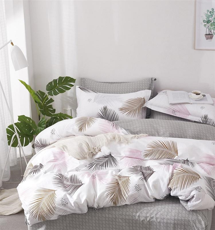 Постельное белье двухстороннее из твила TANGO депальма 50х70 (1шт), 70х70 (1шт) 1,5-спальное