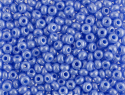 Бисер PRECIOSA (Чехия) круглый 1 10/0 2.3 мм 500 гр 38020 (Ф045) голубой