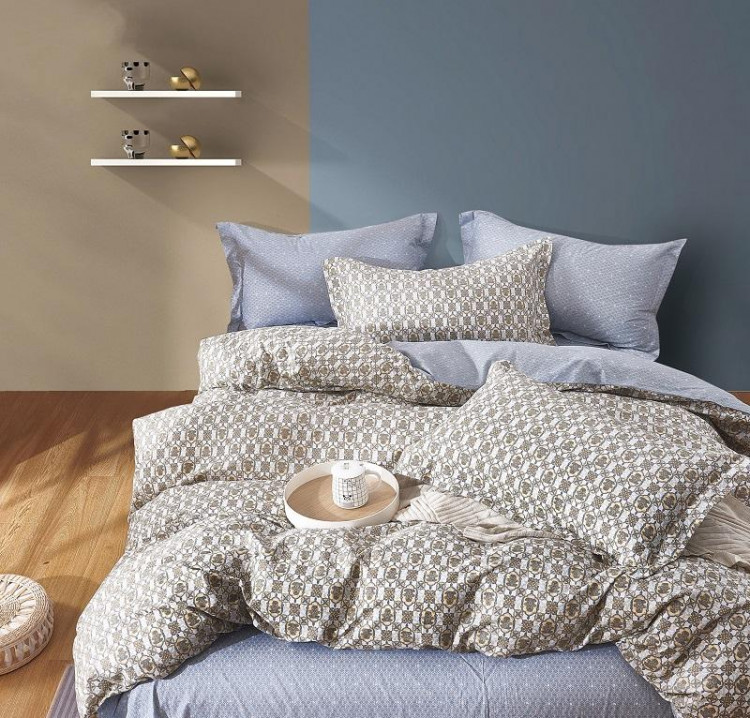 Постельное белье из сатина TANGO TS01-X267 50х70 (1шт) и 70х70 (1шт) 1,5-спальное