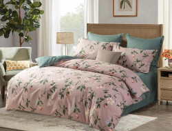 Постельное белье из печатного сатина SAILID B-227-4 семейное