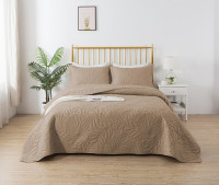 Покрывало тонкое из микрофибры TANGO TRM MARRAKECH темно-бежевое 240х240