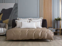 Комплект наволочек из египетского хлопка GERMAN GRASS с широкой отделкой Alpine Caramel Beige Allure Grass 50х90 (2шт)