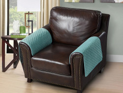 Накидка на подлокотники из микрофибры TANGO SOFA светло-зеленая 70x70 (1шт)