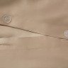 Постельное белье из египетского хлопка с простыней на резинке 160х200 GERMAN GRASS Caramel Beige Allure Grass евро