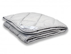 Одеяло стеганое АЛЬВИТЕК SILKY DREAM ОМСВ-О-22 жемчужно-серое 200x220 легкое