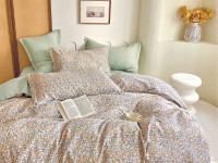 Постельное белье из твил-сатина TANGO цветоли 50х70 (2шт) 2-спальное