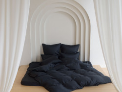 Постельное белье GERMAN GRASS BLACK BRILLIANT GRASS 70х70 (2шт) евро