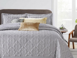 Покрывало с наволочками тонкое атласное CRISTELLE QUEEN VICTORIA QV-11 240х260