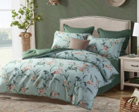 Постельное белье из печатного сатина SAILID B-226-1 1,5-спальное