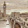 Набор для вышивания PANNA Золотая коллекция GM-1254 ЛОНДОН. ВЕСТМИНСТЕРСКИЙ МОСТ 38х25