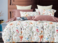 Постельное белье двухстороннее из твил-сатина SAILID BP-150-4 семейное