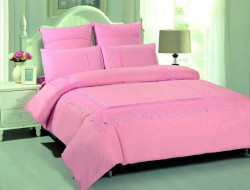 Постельное белье из сатина с гипюром TANGO GPR-06 GIPUR 50х70 (2шт), 70х70 (2шт) евро