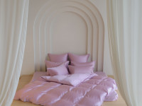 Постельное белье GERMAN GRASS LILAC BRILLIANT GRASS 70х70 (2шт) 1,5-спальное