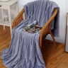 Плед из велсофта АЛЬВИТЕК SOFT PLUSH CARRE 007-SP 200х220