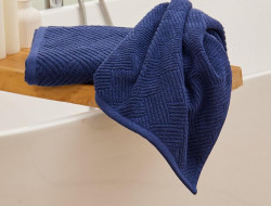 Полотенце махровое TAC VENTURA ROYAL BLUE синее 50х90