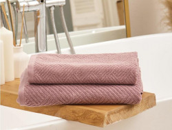 Полотенце махровое TAC VENTURA LAVENDER лавандовое 50х90