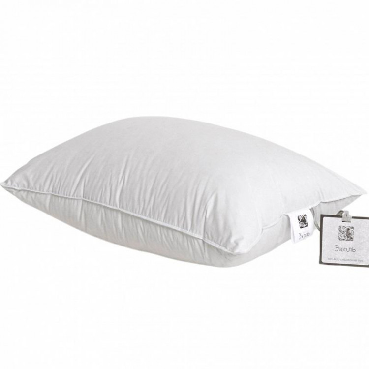 Подушка из серого гусиного пуха BELPOL ЭКОЛЬ 50х70 мягкая