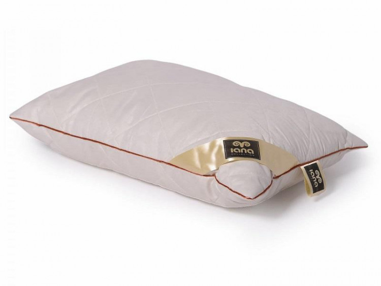 Подушка из овечьей шерсти в микрофибре BELPOL ОВЕЧЬЯ ШЕРСТЬ 70х70 средняя