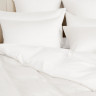 Постельное белье из тенсела с простыней на резинке 160х200 GERMAN GRASS Arctic White Brilliant Grass 1,5-спальное