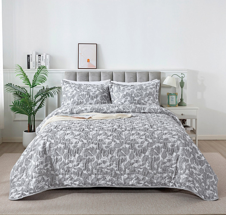 Покрывало с наволочками тонкое гобеленовое TANGO FLORENCE BG-03 220х240