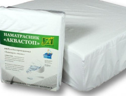 Простыня непромокаемая наматрасник-чехол АЛЬВИТЕК АКВАСТОП 90х200