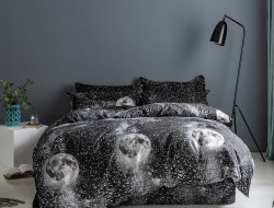 Постельное белье из микросатина TANGO DREAM FLY DF-394-50 50х70 (2шт) 2-спальное