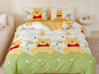 Постельное белье из сатина TANGO винни 70х70 (2шт) 1,5-спальное