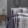 Постельное белье из ранфорса KARVEN N023 WALS INDIGO 50х70 (2шт), 70х70 (2шт) евро