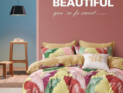 Постельное белье двухстороннее из твила TANGO TPIG-1727 50х70 (2шт), 70х70 (2шт) евро