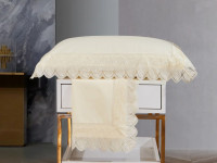 Комплект наволочек из египетского хлопка с кружевом ASABELLA 1889-2L 70х70 (2шт)