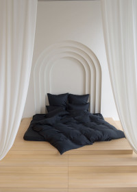 Постельное белье GERMAN GRASS BLACK BRILLIANT GRASS 50х70 (2шт), 70х70 (2шт) семейное