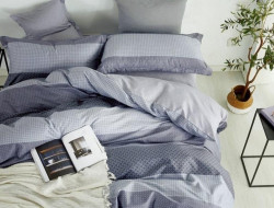 Постельное белье двухстороннее из твил-сатина SAILID BP-164-4 семейное