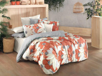 Постельное белье из поплина SAREV FANCY N194 LADINA V1-BEJ 50х70 (2шт) евро