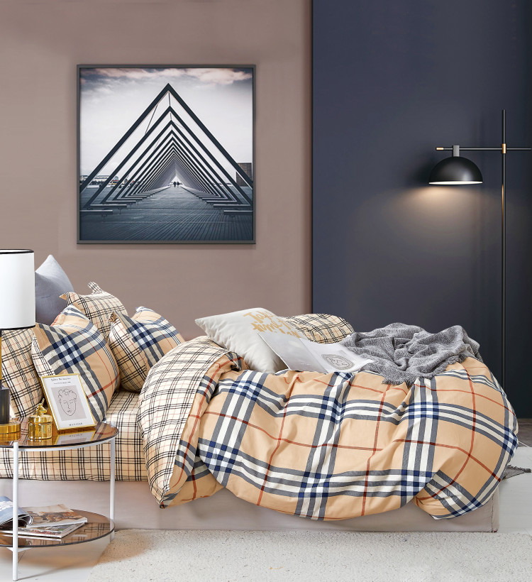 Постельное белье из твил-сатина TANGO барбарис 50х70 (2шт), 70х70 (2шт) евро