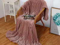 Плед из велсофта АЛЬВИТЕК SOFT PLUSH CARRE 003-SP 150х200