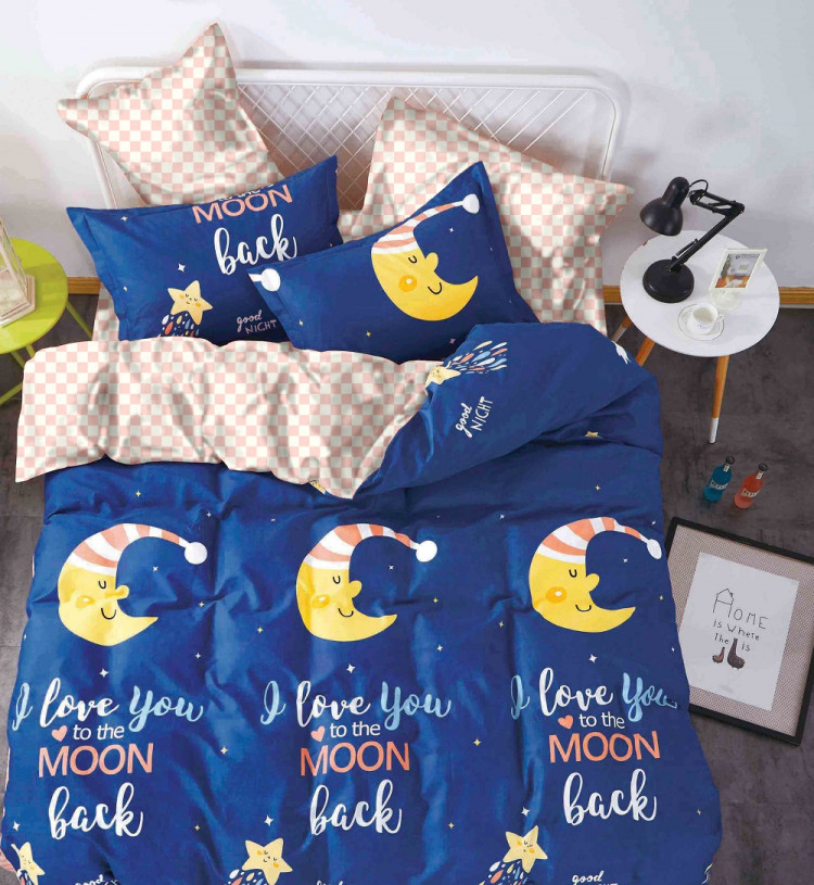 Постельное белье из твил-сатина TANGO good night 70х70 (2шт) 1,5-спальное