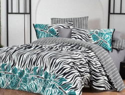 Постельное белье из поплина SAREV FANCY N194 DANIO V1-SIYAH 50х70 (2шт) евро