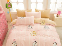 Постельное белье из твил-сатина TANGO ленивый котик 50х70 (1шт), 70х70 (1шт) 1,5-спальное