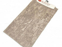 Набор ковриков для ванной софт жаккард KARVEN KV418 BUKET темно-бежевый 50х60 (1шт), 60х100 (1шт)